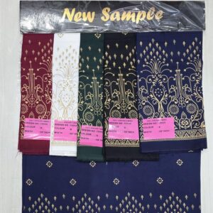 Rayon Gold Print